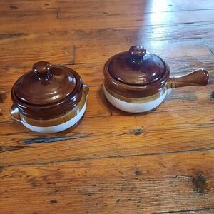 Stoneware Soup Crocks